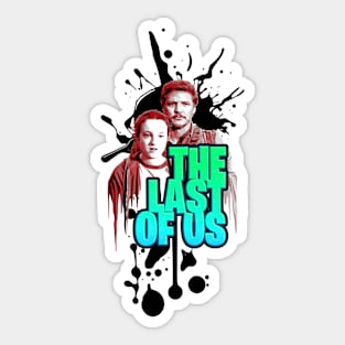 the last of us tv series " TLOU " tshirt sticker etc. design by ironpalette Sticker